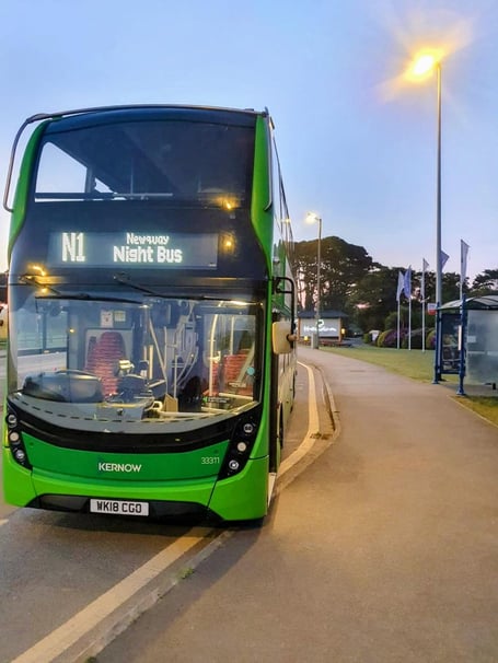 The Newquay Night Bus was introduced to help tackle drink driving offences, antisocial behaviour and violence against women and girls (Picture: First Bus)