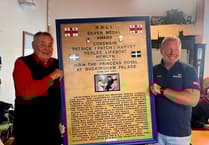Penlee Lifeboat coxswain presented with special plaque