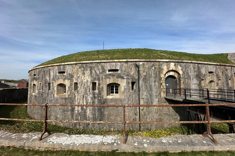 External view of the keep at Tregantle Fort  (Picture: Crown Copyright)