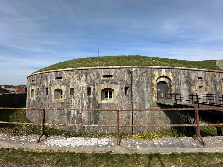 External view of the keep at Tregantle Fort (Picture: Crown Copyright)