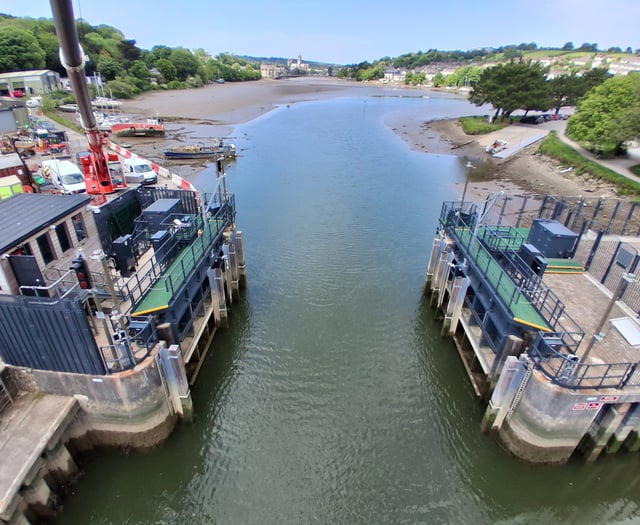 Truro flood control enhanced with new defence gates