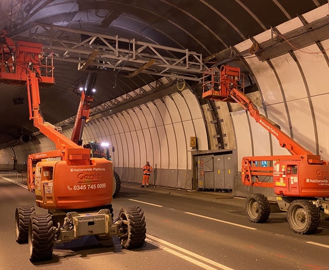 Tunnel upgrade enters key phase as £25-million upgrade gathers pace