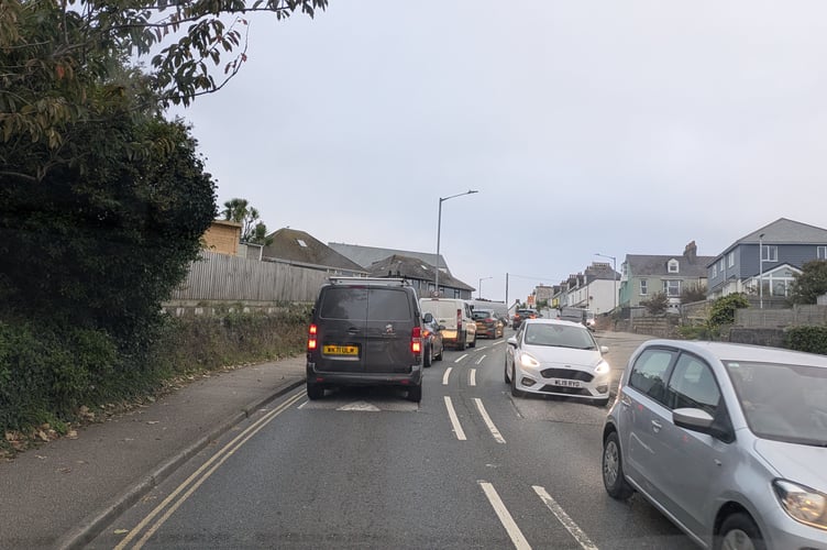 Several roads have become congested with traffic following the closure of Gannel Road (Picture: Warren Wilkins)