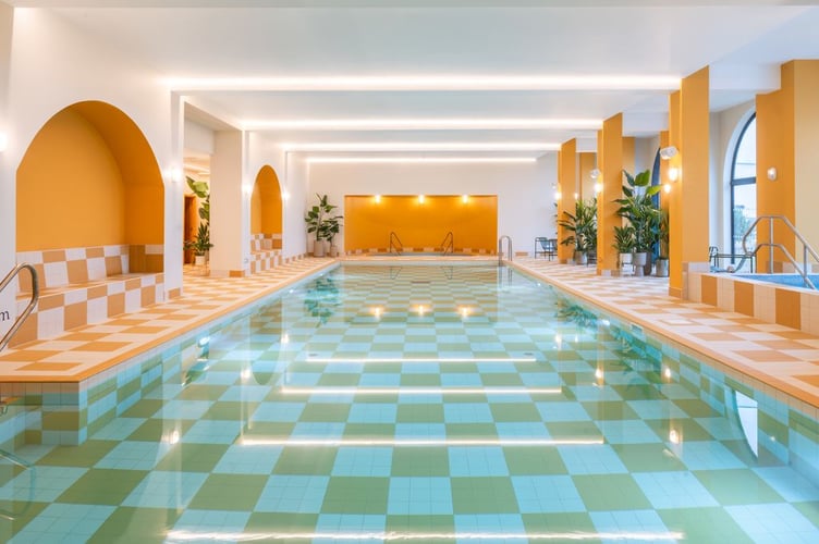 The pool at SeaSpace