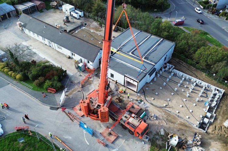 Exciting progress at the Camborne and Redruth Community Diagnostic Centre.