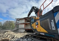 Demolition under way at Pydar site