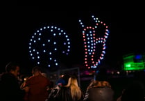 Cornwall's first drone show amazes