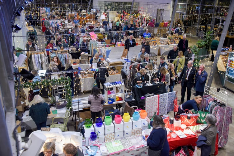 Cornwall Christmas Fair at Eden.