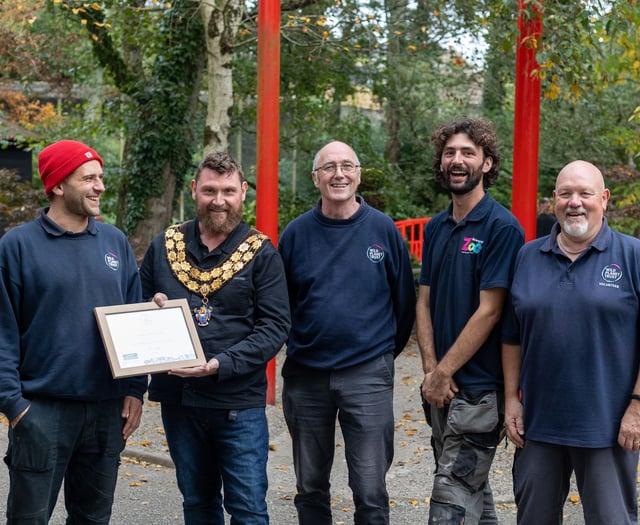 Newquay Zoo receives national horticulture award 