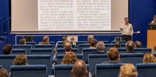 International contingent descend on airbase 