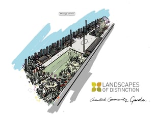 Plans to redevelop community garden delayed