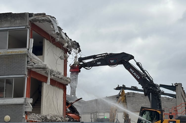 Pydar demolition Truro