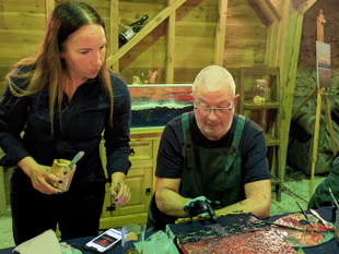 Seascape artist stages workshop 