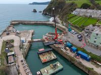 Lock gate due to be installed at heritage harbour