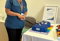 Trish celebrates 50 years of caring