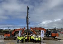 Work commences on the construction of Nansledan's Market Street