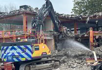 Pydar demolition begins after long delays