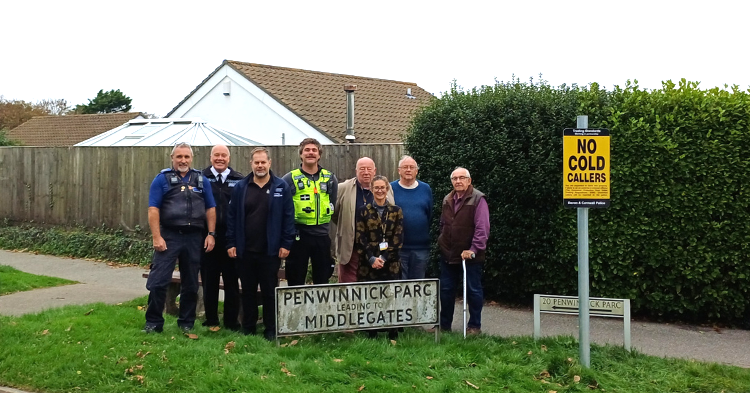 The No Cold Caller Zone in St Agnes