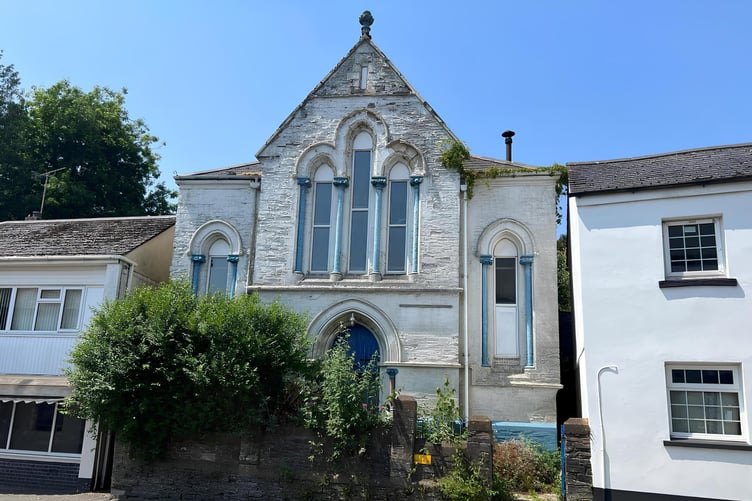 The former band hall in Liskeard is up for auction.