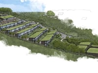Locals fuming over "concrete jungle" 44-holiday homes in Porthtowan