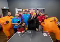 Housing charity in Cornwall boosted by table tennis marathon