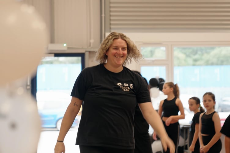 Smiles at the launch of the new studio in St Austell.