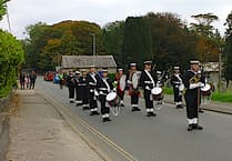 Cornwall Sea Cadets parade in the county and in the capital