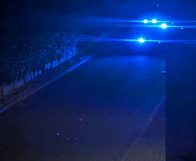 Late night police chase in Bodmin