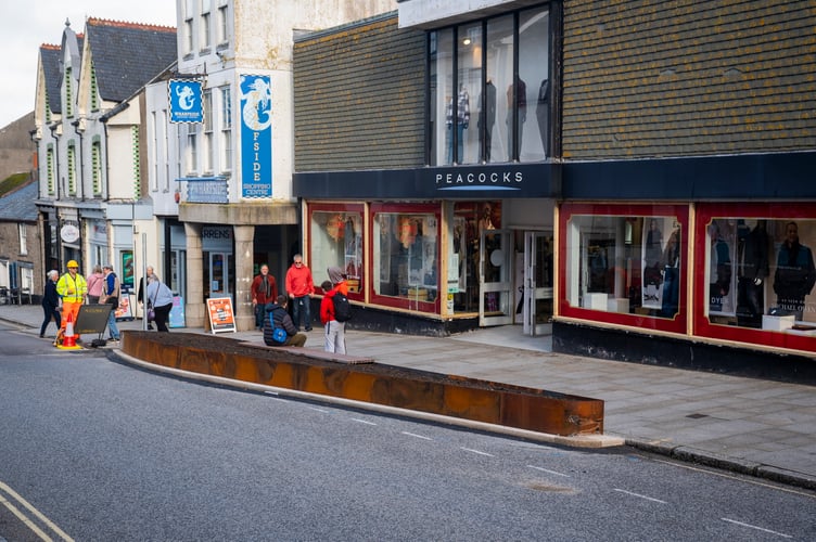 The new planters on Market Jew Street, Penzance. Furious locals of a Cornish town have slammed new planters that look like "giant coffins" and "sardine tins".The large raised flower beds have been set up in Penzance to enhance pedestrian zones in the area.But locals have been quick to comment on their appearance on social media. Pictures show the raised beds encased with metal and filled with soil where the flowers will be planted.