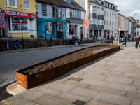 Furious locals in Penzance say new giant planters look like "coffins"