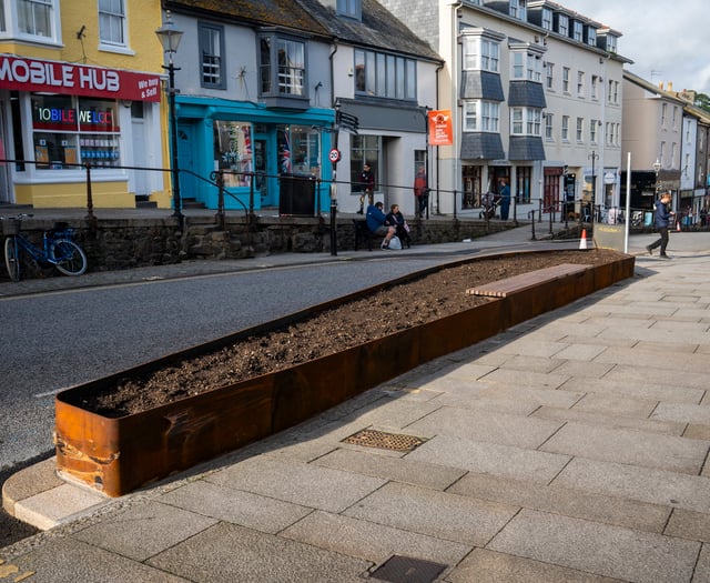 Furious locals in Penzance say new giant planters look like "coffins"