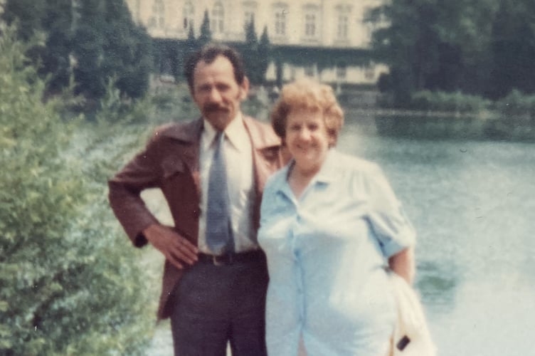 Tadeusz 'Ted' and Ruby Sanocki pictured on holiday in France in the 1970s.