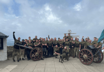 Charity makes history after pulling a one tonne field gun 1,000 miles