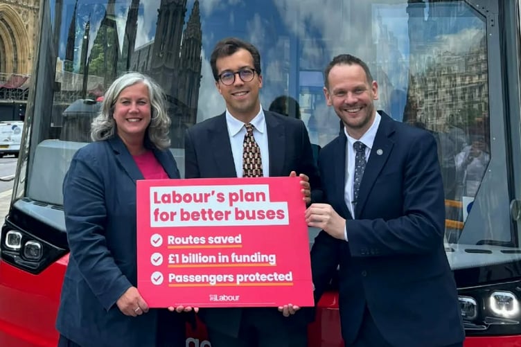 MP Noah Law is expecting improvements in bus services.