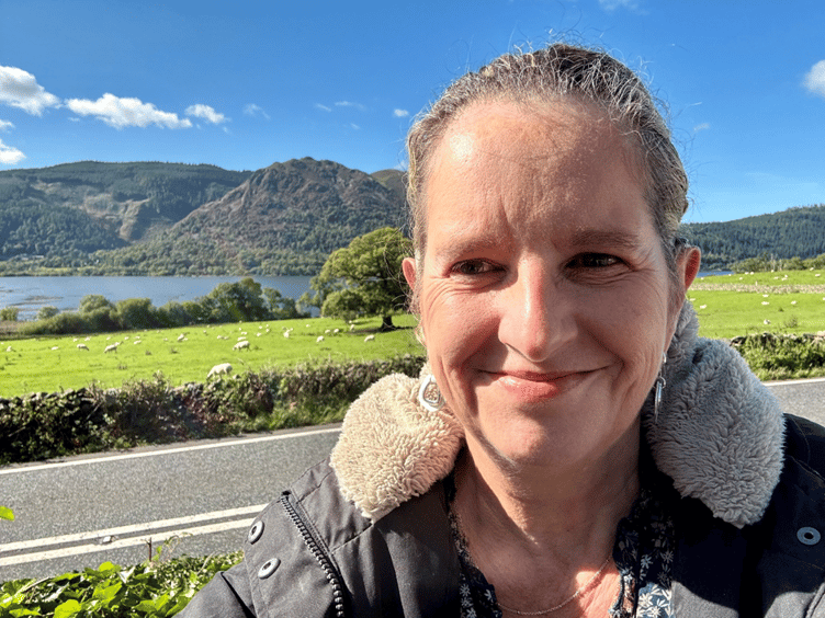 Sarah Wardle on a Sense holiday