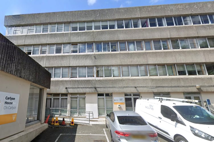 Services would be relocated to Carlyon House, off Carlyon Road, in St Austell. (Picture: Google)
