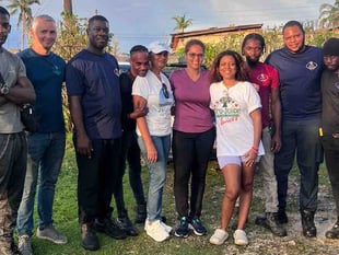 Cornish expat brings hope to Jamaica after hurricane devastation