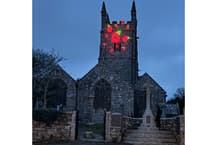 Poppies return to Stithians Church for two weeks of Remembrance
