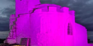 Iconic building will glow purple 