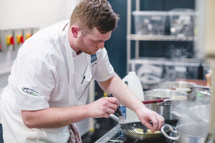 Fowey-based sous chef Lewis Brown was crowned South West Chef of the Year for 2025