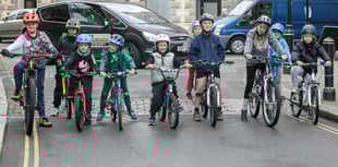 Annual children's bike race in Camborne is a big success