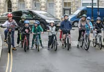 Annual children's bike race in Camborne is a big success