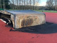 Outrage as arsonists torch Par track in ‘mindless’ attack