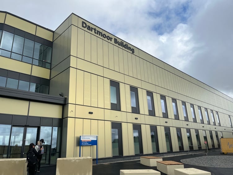 The new £52-million Dartmoor Building located at Plymouth's Derriford Hospital