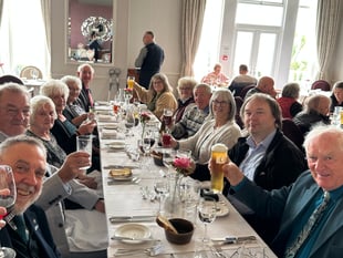 Cornish foresters celebrate with sumptuous outing in Falmouth