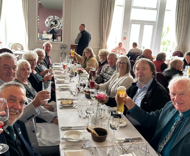 Cornish foresters celebrate with sumptuous outing in Falmouth