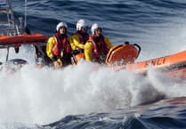 Penlee RNLI urgently dash to swimmer in difficulty