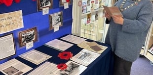 Remembrance display launches war story archive scheme