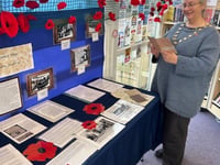 Remembrance display launches war story archive scheme