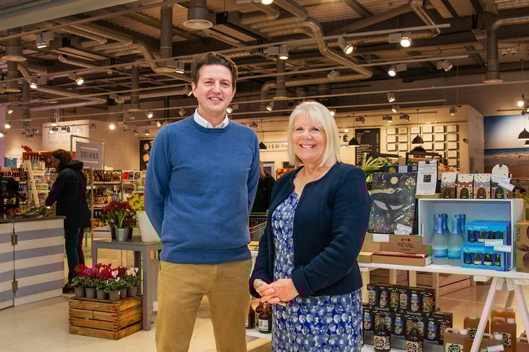 Richard Bain and Ruth Huxley